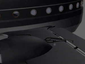 dirig&iacute;vel Modelo 3D