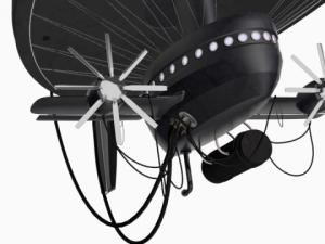 airship 3D-Modell