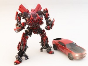 transformer bumblebee 3D 모델