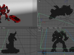transformer bumblebee Model 3D