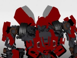 transformer bumblebee Model 3D