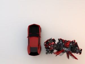 transformer bumblebee Model 3D