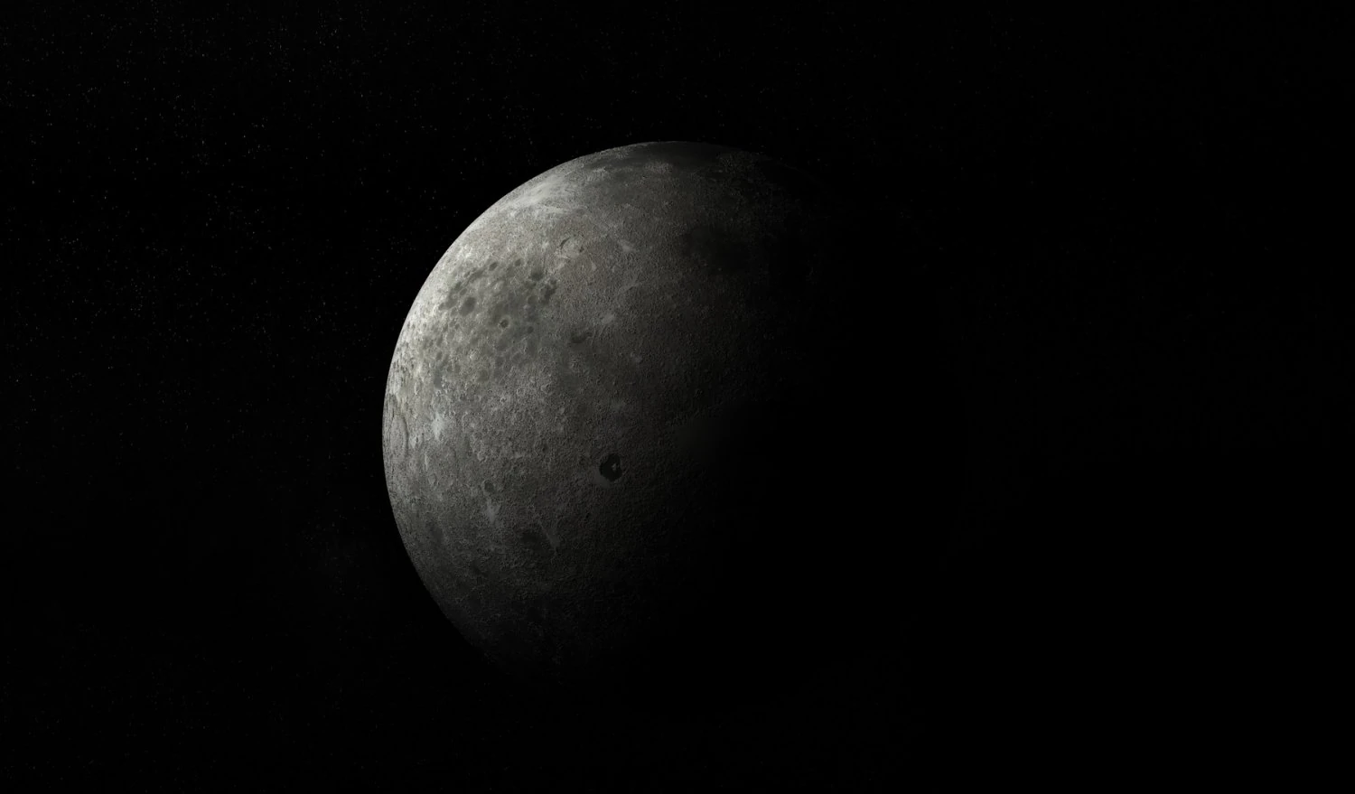 photorealistic moon 3D Model .c4d .max .obj .3ds .fbx .stl .blend 