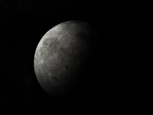 photorealistic moon 3D Model