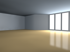 photorealistic room 3D Modell