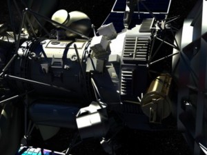 photorealistic satellite Modèle 3D