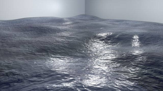 photorealistic water 3D Model .c4d .max .obj .3ds .fbx .stl .blend 