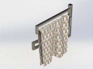 towel rack Model 3D