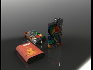 djeep lighter 3D Model