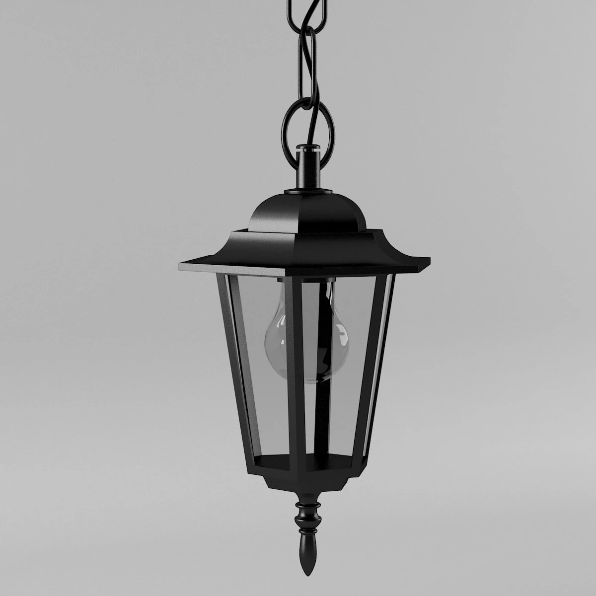 exterior ceiling lamp 3D Model .c4d .max .obj .3ds .fbx .stl .blend 