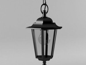 exterior ceiling lamp 3D Model