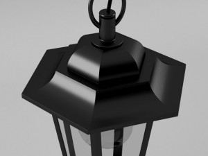 exterior ceiling lamp 3D 模型