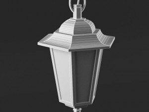 exterior ceiling lamp 3D 模型