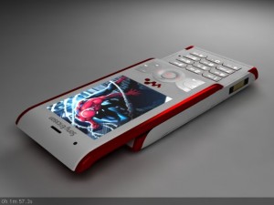 sony ericsson w595 Model 3D