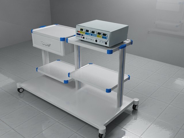 electrosurgical unit 3Dモデル .c4d .max .obj .3ds .fbx .stl .blend 