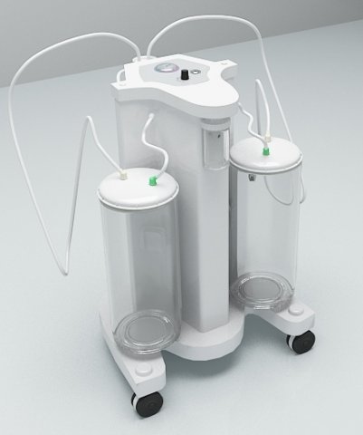 surgical suction 3D मॉडल .c4d .max .obj .3ds .fbx .stl .blend 