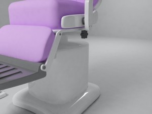 ent examination table Model 3D