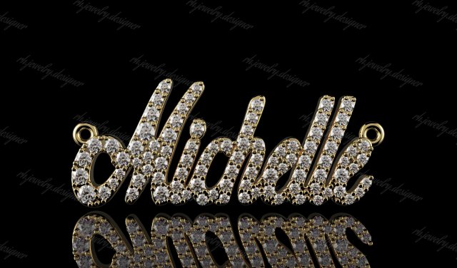 Gold N1133 Modèles 3D en vedette .c4d .max .obj .3ds .fbx .stl .blend 
