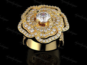 Gold N1134 3D-Druckmodell