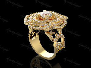 Gold N1134 3D-Druckmodell