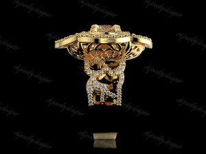 Gold N1134 3D Print Model