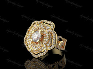 Gold N1134 3D-Druckmodell