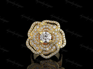 Gold N1134 3D-Druckmodell