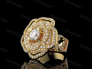Gold N1134 3D-Druckmodell