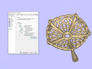 Gold N1134 3D Print Model