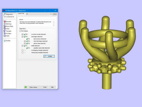 18k Yellow Diamond Engagement Rings 5 3D Print Model