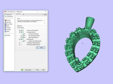 18K Yellow Gold Emerald Pear and Diamond Ring 3D Print Model
