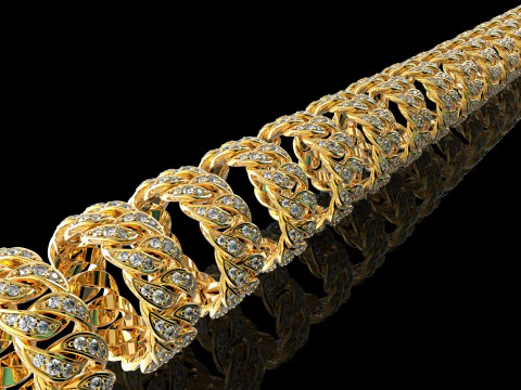 All Size Cuban Ring 3D Print Model