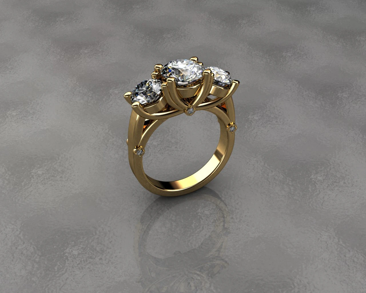 bella ring 3D Model .c4d .max .obj .3ds .fbx .stl .blend