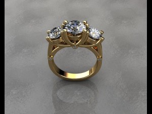 bella ring 3D-Modell