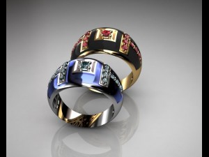 mens ring 3D-Modell