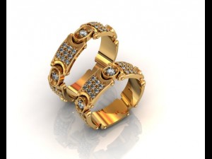 wedding ring 3D-Modell