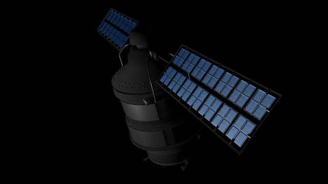 satellit Modello 3D .c4d .max .obj .3ds .fbx .stl .blend 