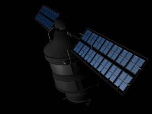 satellit Modello 3D