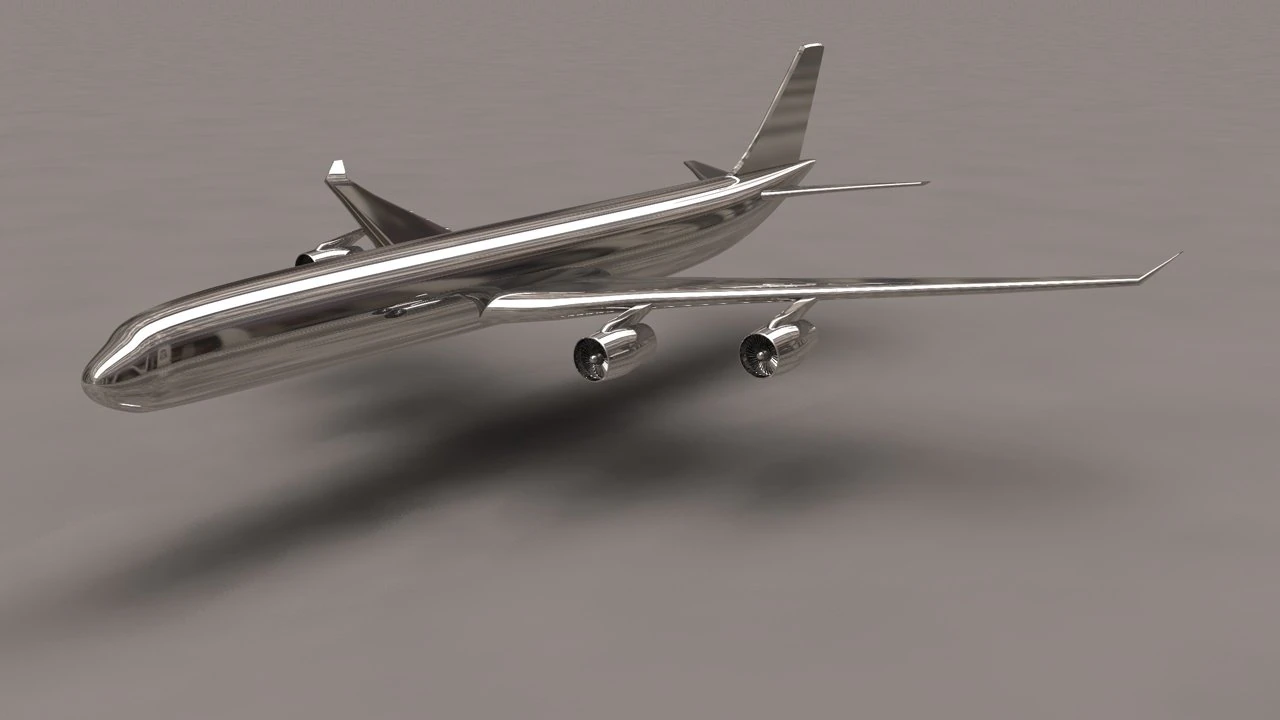 airbus a330 3D Model .c4d .max .obj .3ds .fbx .stl .blend 