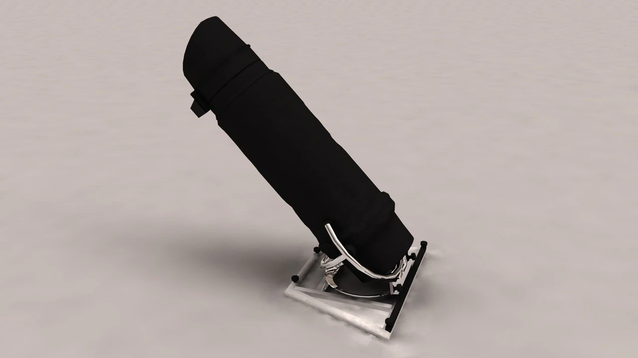spiegelteleskop 3D Model .c4d .max .obj .3ds .fbx .stl .blend