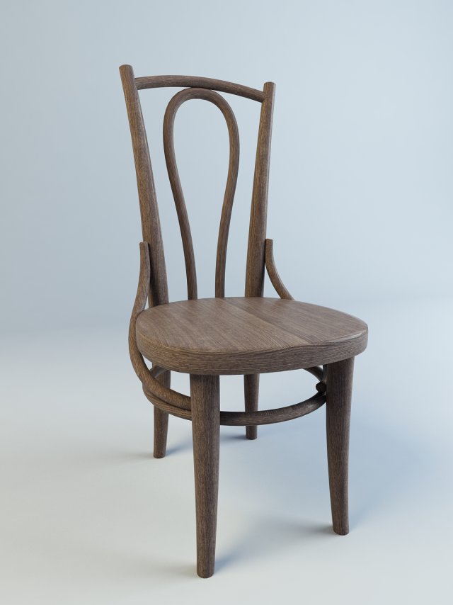 a kitchen chair Modelo 3D .c4d .max .obj .3ds .fbx .stl .blend 