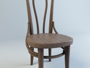 a kitchen chair Modèle 3D