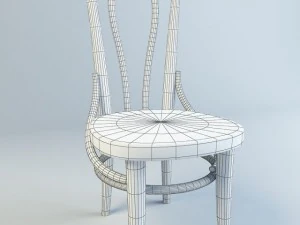 a kitchen chair 3D Model