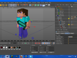 cheezzys steve rig 2 Modèle 3D