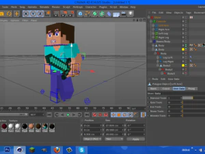 cheezzys steve rig 2 3D Model