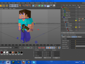 cheezzys steve rig 2 Modèle 3D