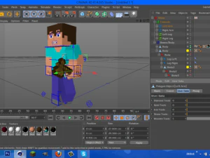 cheezzys steve rig 2 3D Model