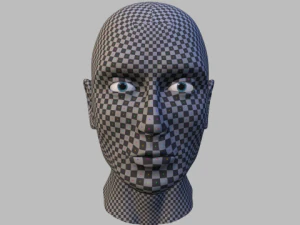 male headuvteethgums 3D Model