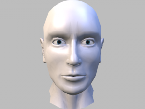 male headuvteethgums 3D-Modell