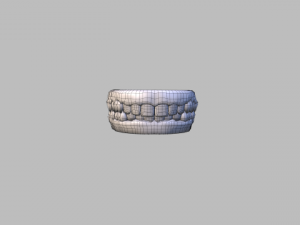 male headuvteethgums 3D-Modell